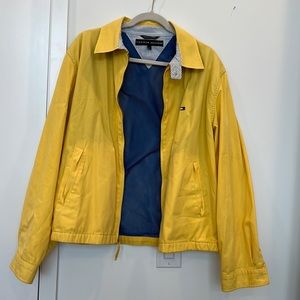 VTG Tommy Hilfiger Yellow Full Zip Jacket